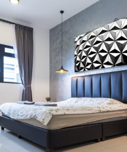 tablou canvas abstract alb negru ABWL 001 simulare2