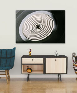 tablou canvas abstract alb negru ABWL 004 1