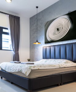 tablou canvas abstract alb negru ABWL 004 simulare2