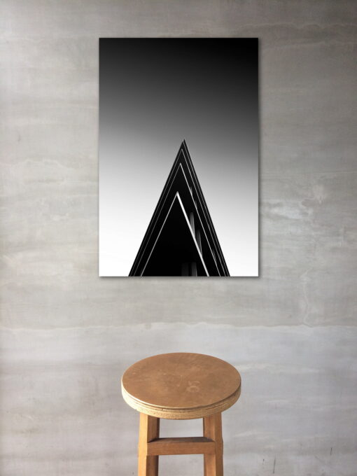 tablou canvas abstract alb negru ABWP 002 simulare2