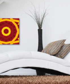 tablou canvas abstract culori ACOS 001 simulare