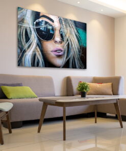 tablou canvas abstract graffiti AGRL 003 simulare