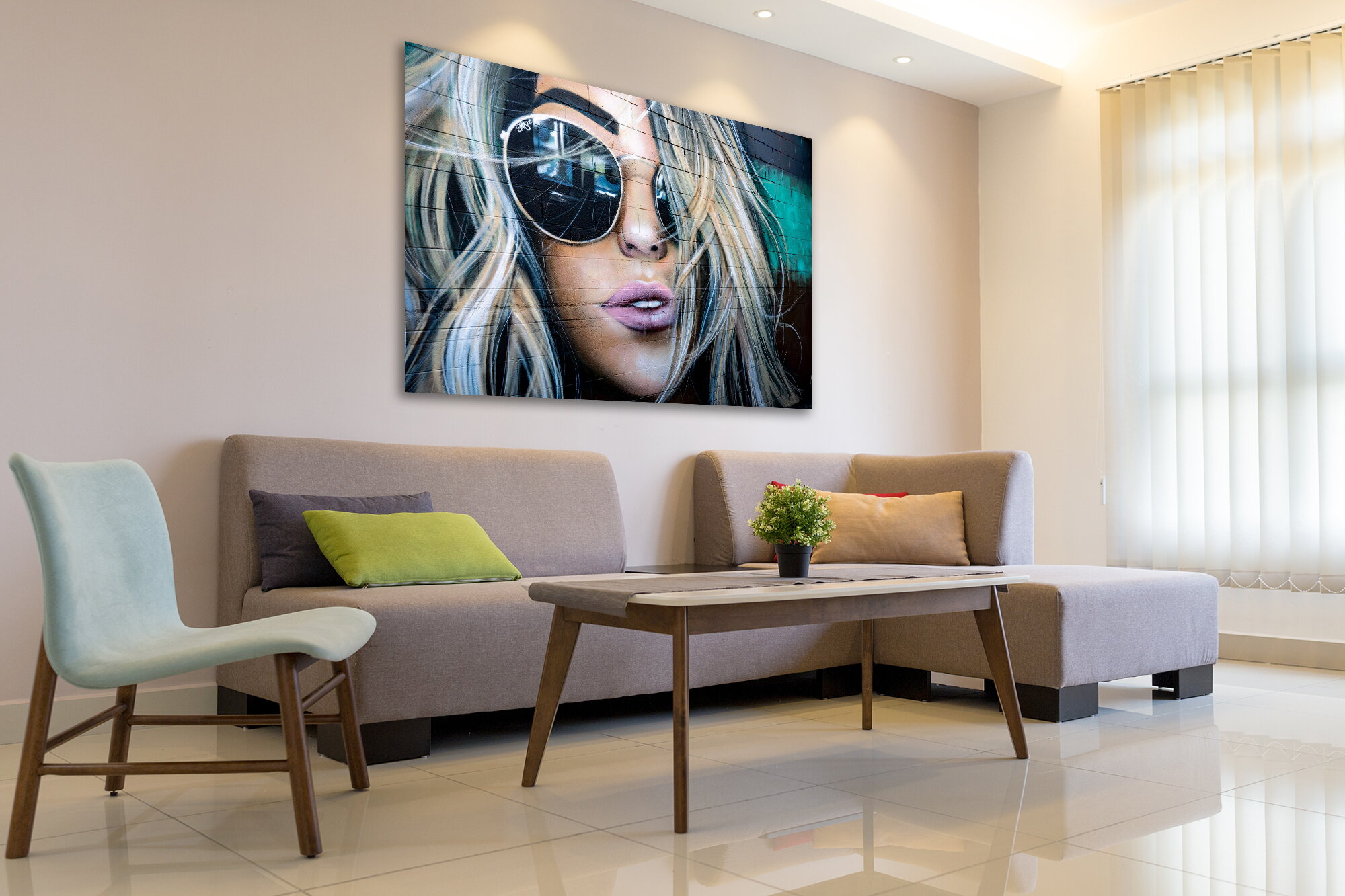 tablou canvas abstract graffiti AGRL 003 simulare tablou canvas abstract graffiti AGRL 003 simulare