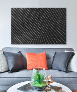 tablou canvas abstract alb negru ABWL 006 1
