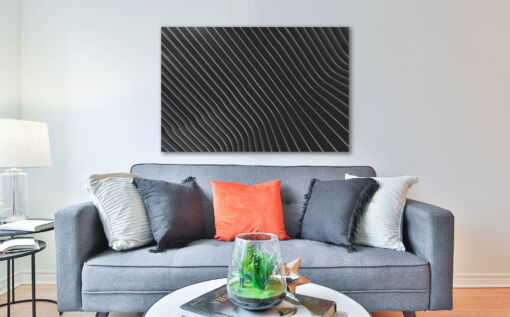 tablou canvas abstract alb negru ABWL 006 1
