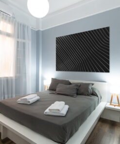 tablou canvas abstract alb negru ABWL 006 simulare2