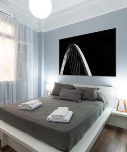 tablou canvas abstract alb negru ABWL 008 simulare2