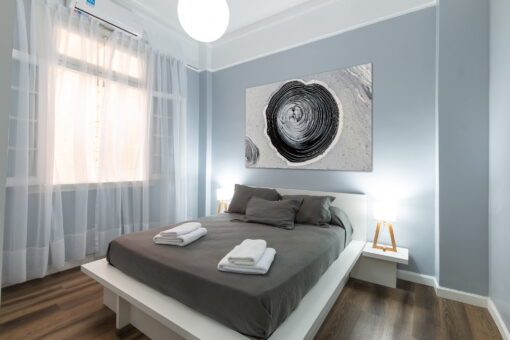 tablou canvas abstract alb negru ABWL 010 simulare2