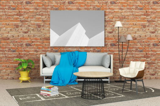 tablou canvas abstract alb negru ABWL 011 1 1