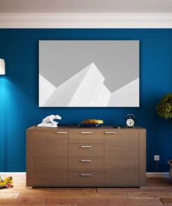 tablou canvas abstract alb negru ABWL 011 1