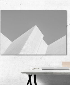 tablou canvas abstract alb negru ABWL 011 simulare3