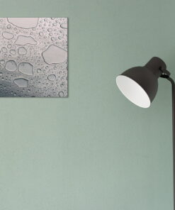 tablou canvas abstract alb negru ABWL 012 simulare