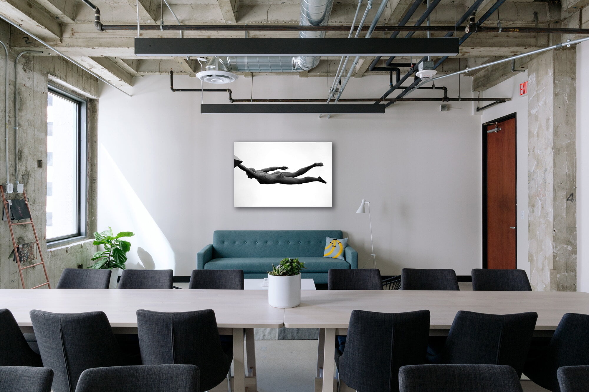 tablou canvas abstract alb negru ABWL 013 simulare4 tablou canvas abstract alb negru ABWL 013 simulare4