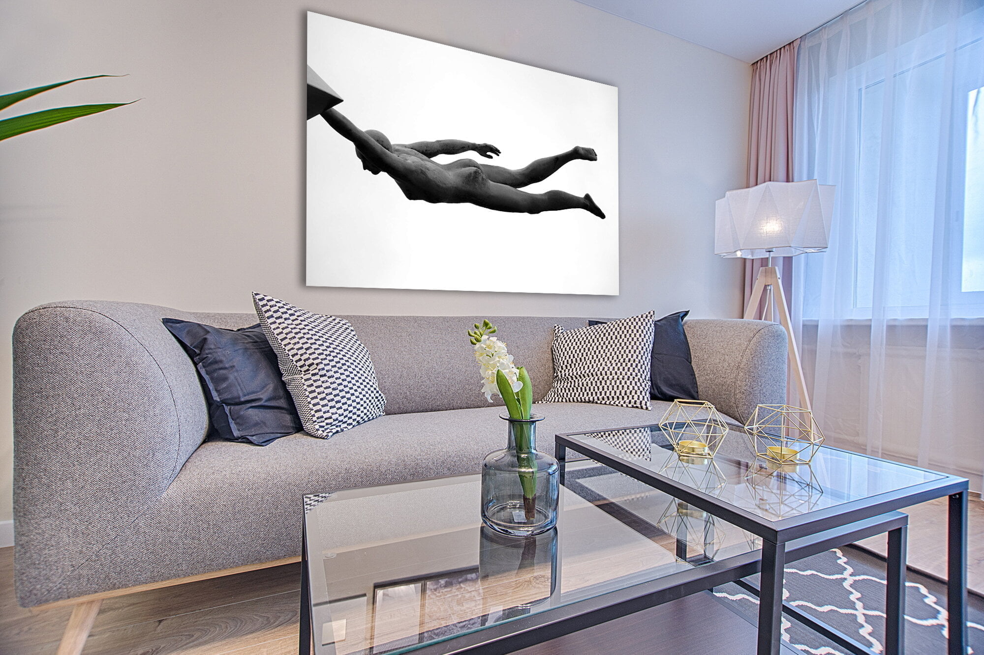 tablou canvas abstract alb negru ABWL 013 simulare5 tablou canvas abstract alb negru ABWL 013 simulare5