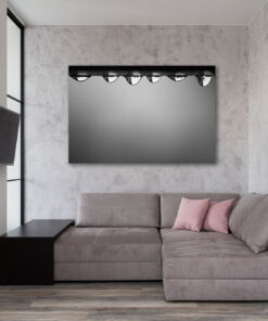tablou canvas abstract alb negru ABWL 014 1