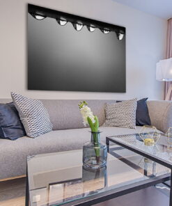 tablou canvas abstract alb negru ABWL 014 simulare5