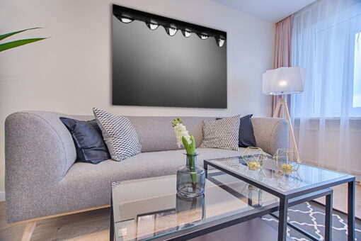 tablou canvas abstract alb negru ABWL 014 simulare5