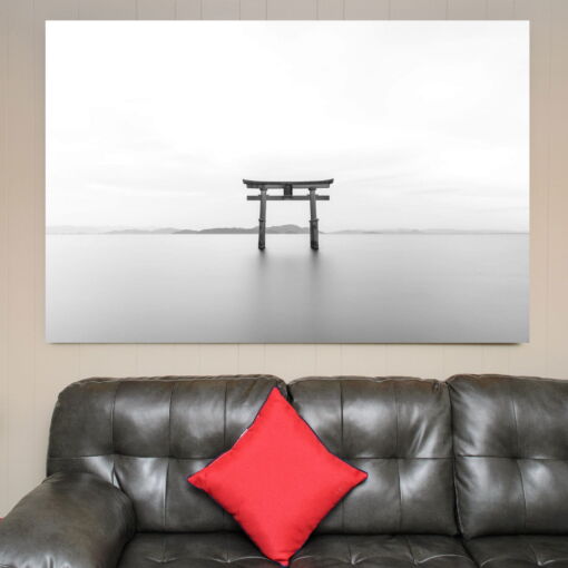 tablou canvas abstract alb negru ABWL 015 1