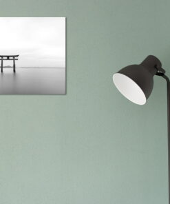 tablou canvas abstract alb negru ABWL 015 simulare