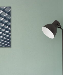 tablou canvas abstract alb negru ABWP 004 simulare