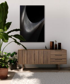 tablou canvas abstract alb negru ABWP 005 1