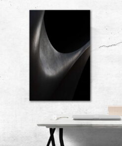tablou canvas abstract alb negru ABWP 005 simulare2