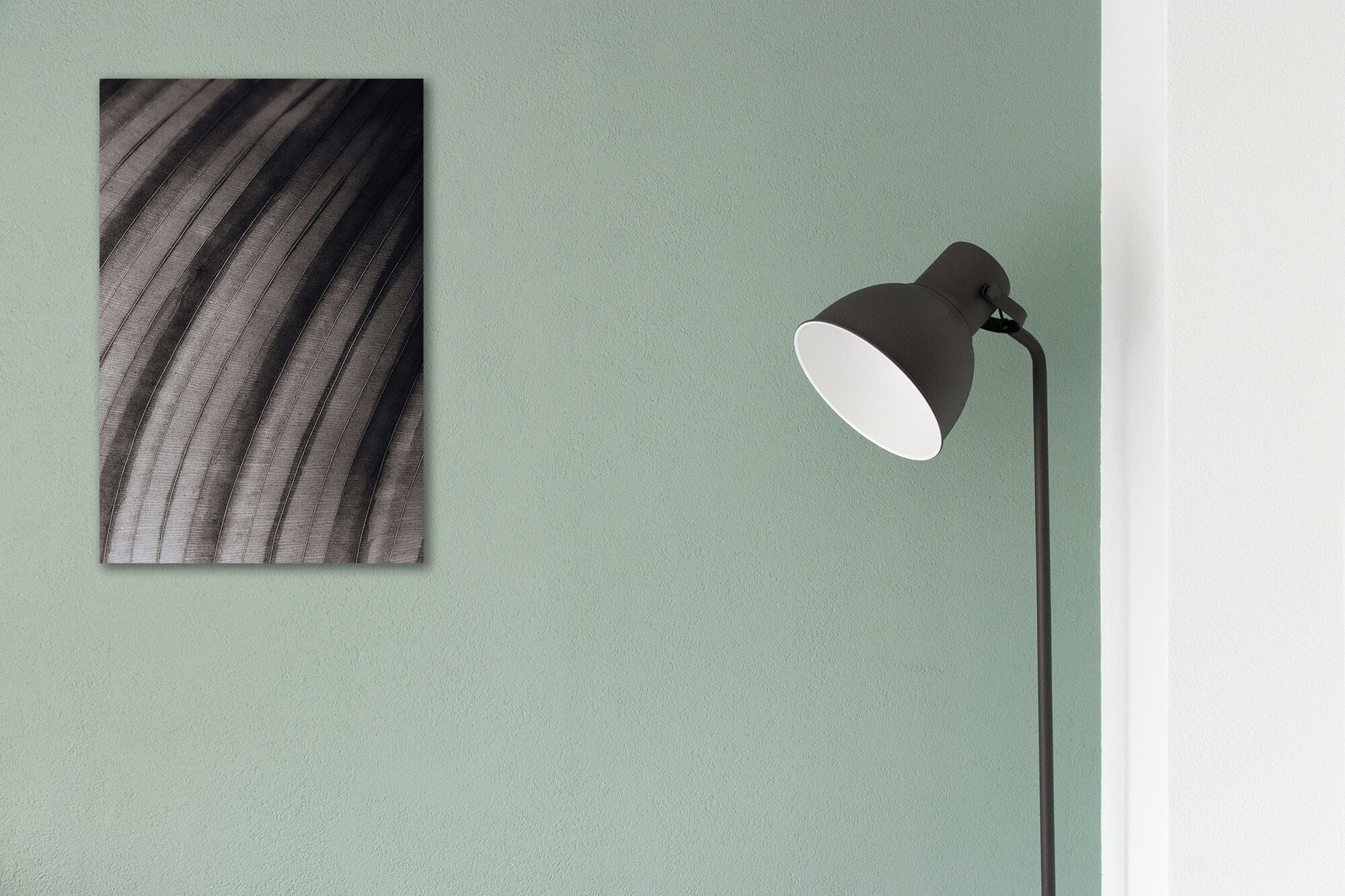 tablou canvas abstract alb negru ABWP 006 simulare tablou canvas abstract alb negru ABWP 006 simulare