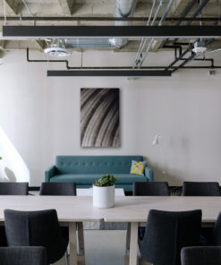 tablou canvas abstract alb negru ABWP 006 simulare3