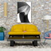 tablou canvas abstract alb negru ABWP 007 1