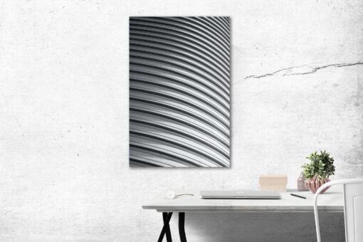 tablou canvas abstract alb negru ABWP 009 simulare2