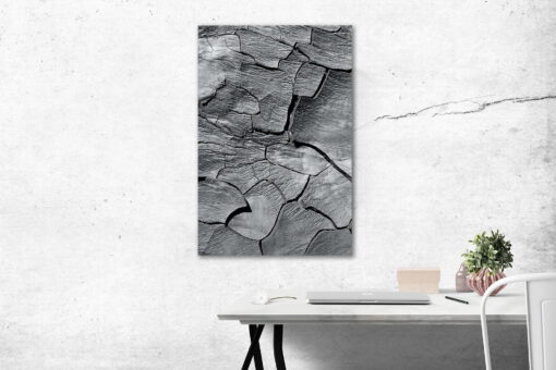 tablou canvas abstract alb negru ABWP 010 simulare2