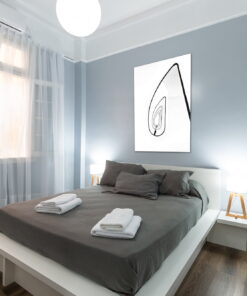 tablou canvas abstract alb negru ABWP 011 simulare5
