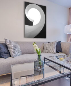 tablou canvas abstract alb negru ABWP 012 simulare4