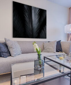 tablou canvas abstract alb negru ABWS 001 simulare4