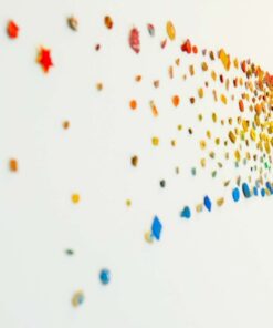 tablou canvas abstract culori ACOL 004