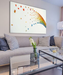 tablou canvas abstract culori ACOL 004 simulare5