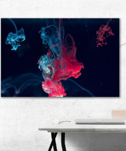 tablou canvas abstract culori ACOL 006 simulare3