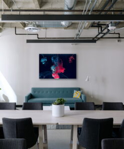 tablou canvas abstract culori ACOL 006 simulare4