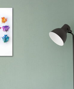 tablou canvas abstract culori ACOP 007 simulare