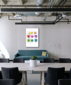 tablou canvas abstract culori ACOP 007 simulare3