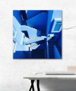 tablou canvas abstract culori ACOS 002 simulare3