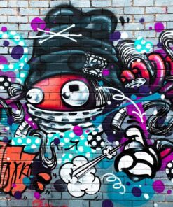 tablou canvas abstract graffiti AGRL 005