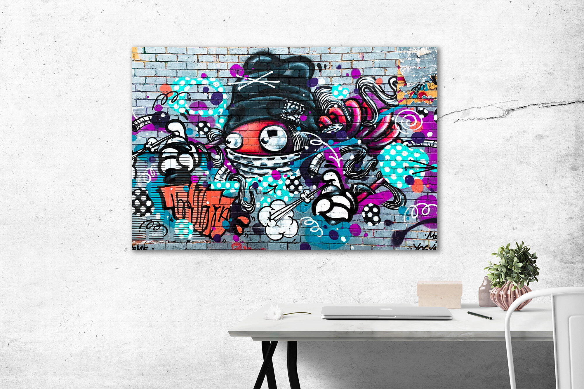 tablou canvas abstract graffiti AGRL 005 simulare3 tablou canvas abstract graffiti AGRL 005 simulare3