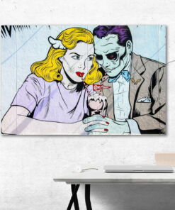 tablou canvas abstract graffiti AGRL 006 simulare3