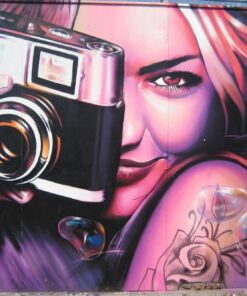 tablou canvas abstract graffiti AGRL 008