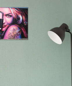 tablou canvas abstract graffiti AGRL 008 simulare