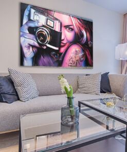 tablou canvas abstract graffiti AGRL 008 simulare5