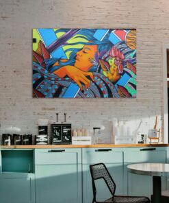 tablou canvas abstract graffiti AGRL 009 1 scaled