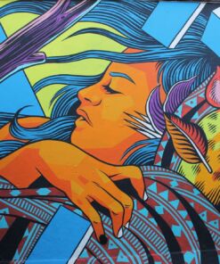 tablou canvas abstract graffiti AGRL 009