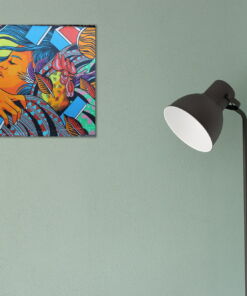 tablou canvas abstract graffiti AGRL 009 simulare